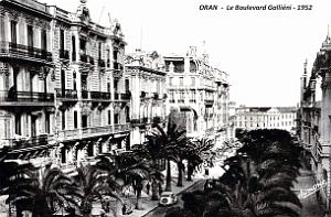 Oran - Boulevard Gallieni - 1952
